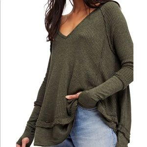 Fun Free People top! Like new